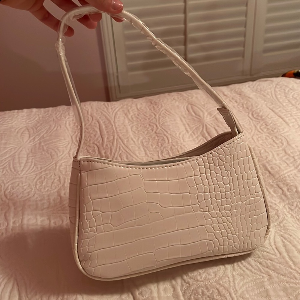 White Shoulder Purse